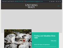 Tablet Screenshot of lostringmaui.com